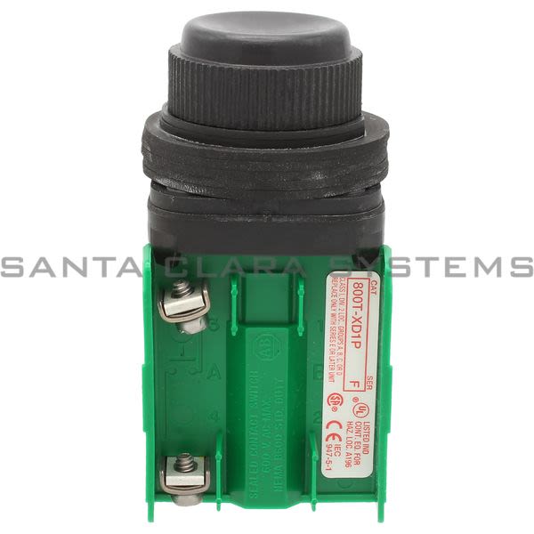 Allen Bradley 800H-R2D1P Pushbutton Product Image