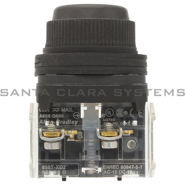 Allen Bradley 800H-R2D2 Pushbutton Product Image