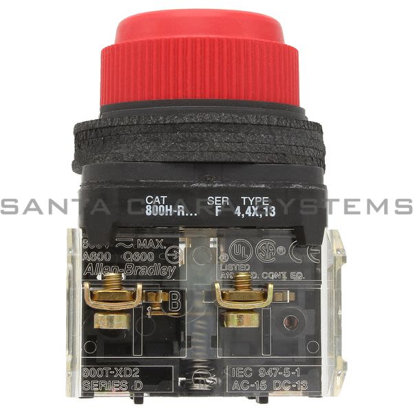Allen Bradley 800H-R6A4 Pushbutton Product Image