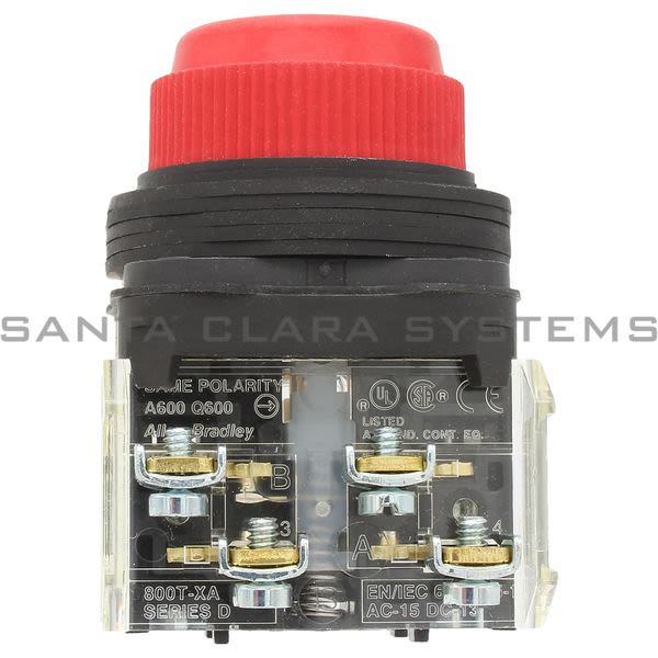 Allen Bradley 800H-R6B Pushbutton Product Image