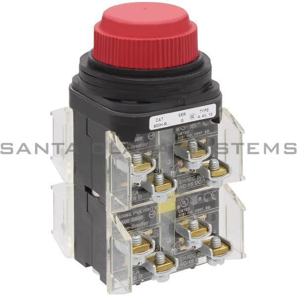 Allen Bradley 800H-R6C Push Button Product Image