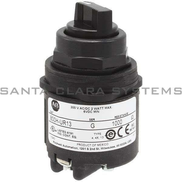 Allen Bradley 800H-UR13 Potentiometer Unit Product Image