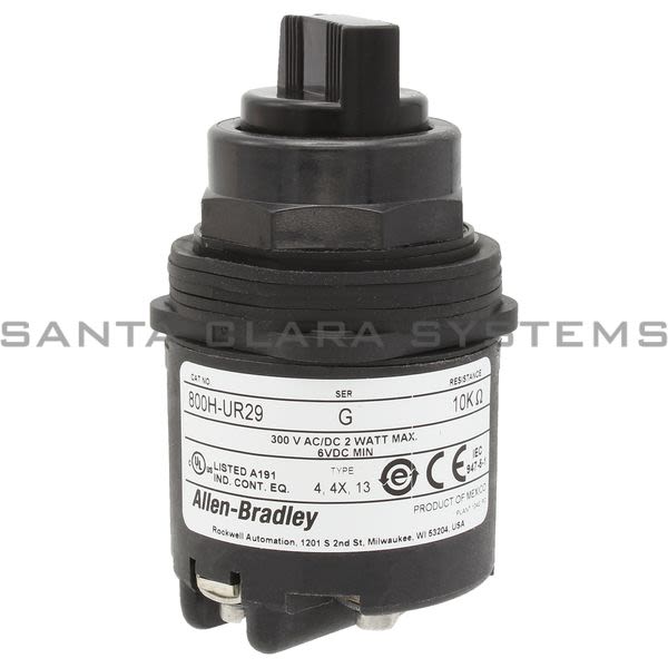 Allen Bradley 800H-UR29 Potentiometer Unit Product Image
