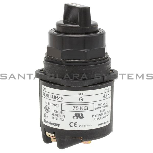 Allen Bradley 800H-UR46 Potentiometer Unit Product Image