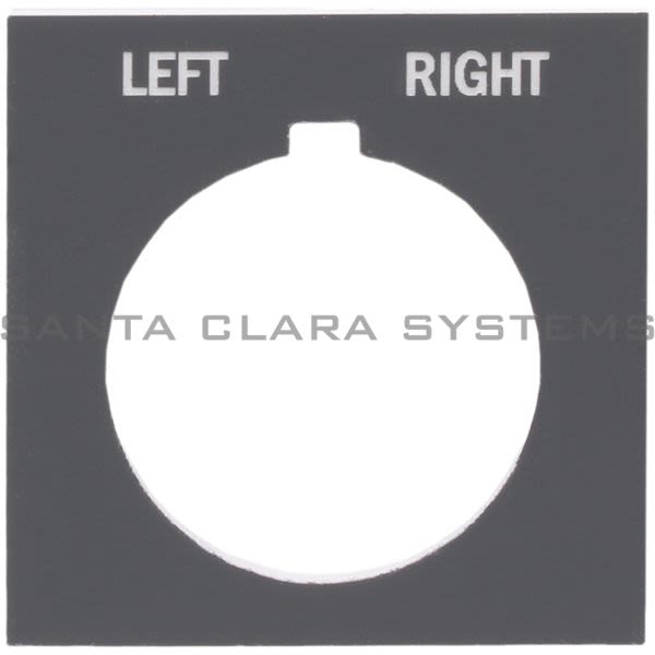 Allen Bradley 800H-W036 Legend Plate Product Image