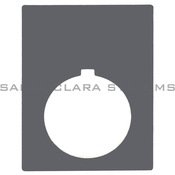 Allen Bradley 800H-W100J Legend Plate Jumbo Gray Product Image