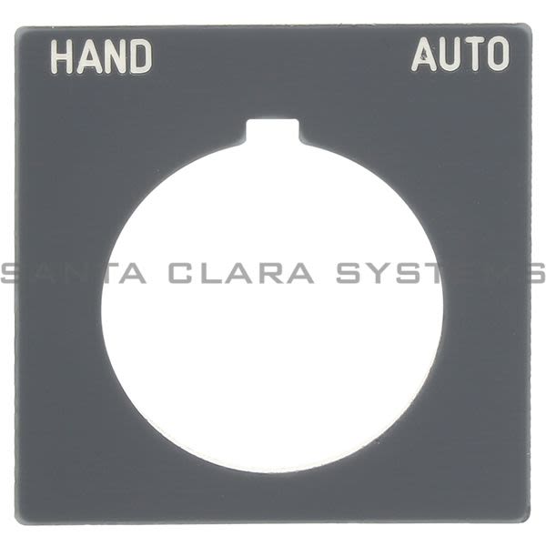 Allen Bradley 800H-W131 Legend Plate,Standard,Hand-Auto,Gray Product Image
