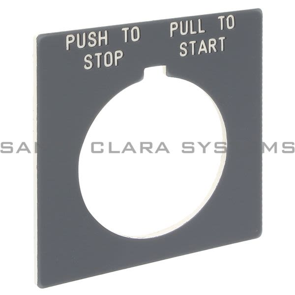 Allen Bradley 800H-W196 Legend Plate Product Image