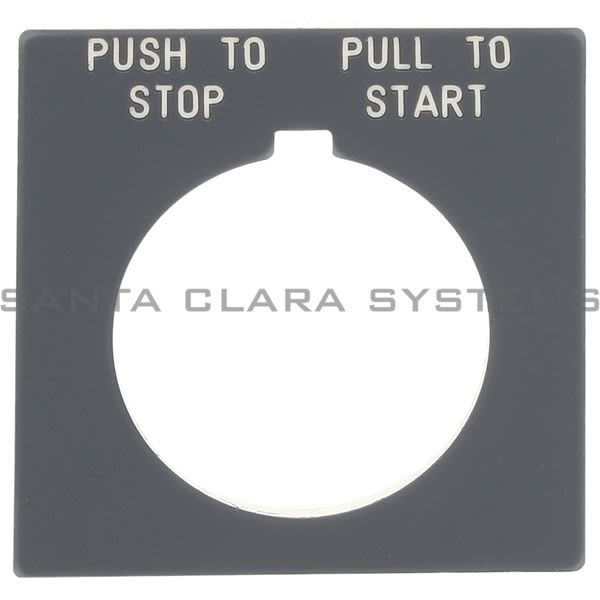Allen Bradley 800H-W196 Legend Plate Product Image