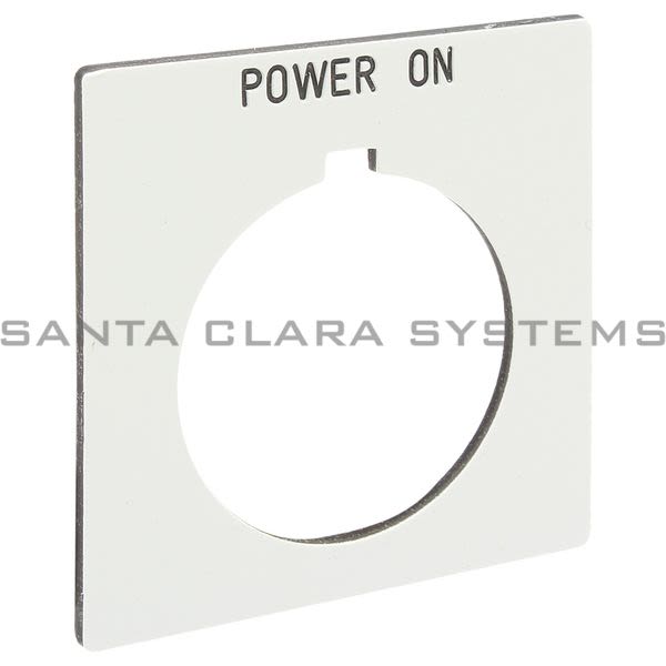Allen Bradley 800H-W401 Legend Plate Power On Product Image