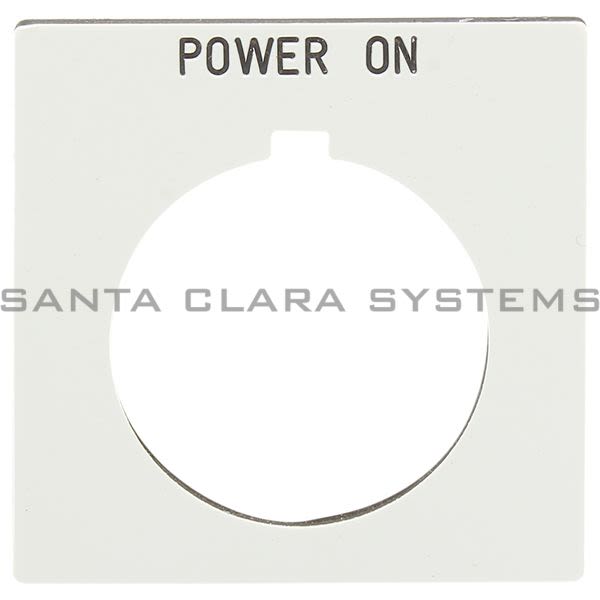 Allen Bradley 800H-W401 Legend Plate Power On Product Image