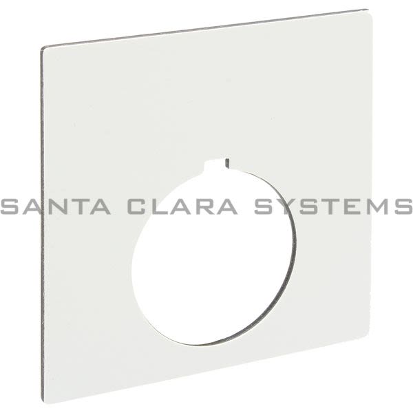 Allen Bradley 800H-W500A Legend Plate White Blank Product Image