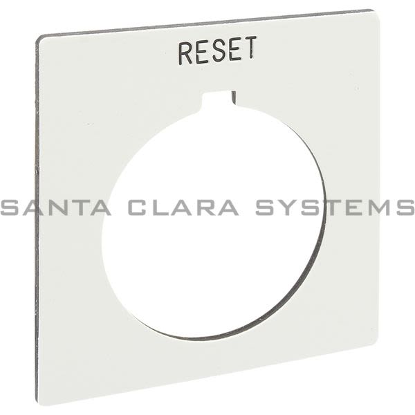 Allen Bradley 800H-W521 Legend Plate Reset Product Image