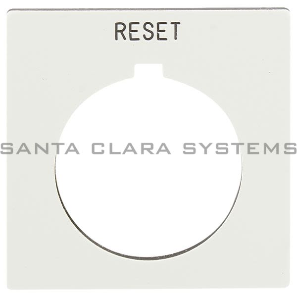 Allen Bradley 800H-W521 Legend Plate Reset Product Image