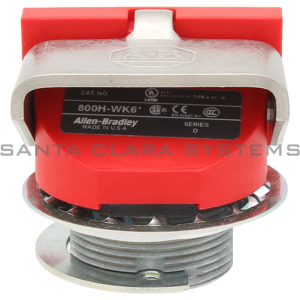 Allen Bradley 800H-WK6 Pushbutton Switch Product Image