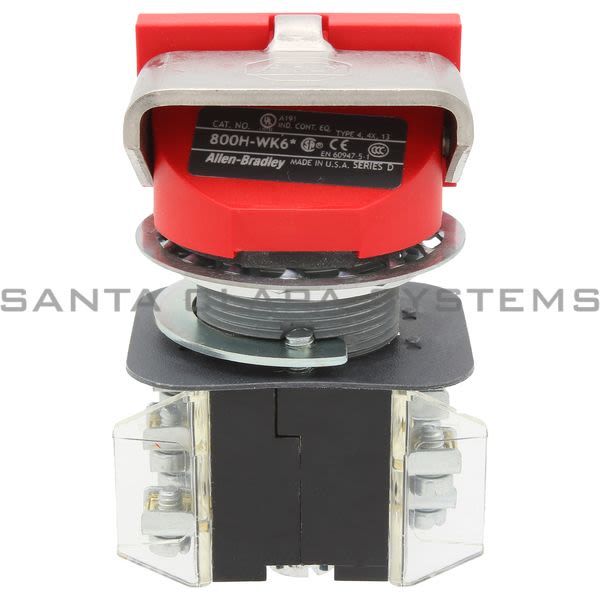 Allen Bradley 800H-WK61B Pushbutton Stop Product Image