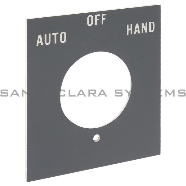 Allen Bradley 800H-Y1 Legend Plate | Auto-Off-Hand Product Image