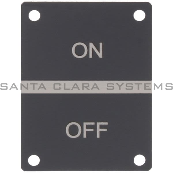 Allen Bradley 800H-Y225 Legend Plate Product Image