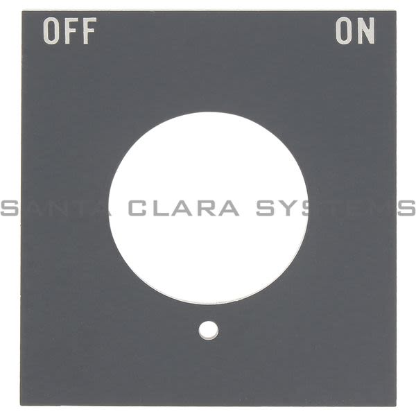 Allen Bradley 800H-Y29 Legend Plate Product Image