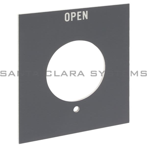Allen Bradley 800H-Y31 Legend Plate Product Image