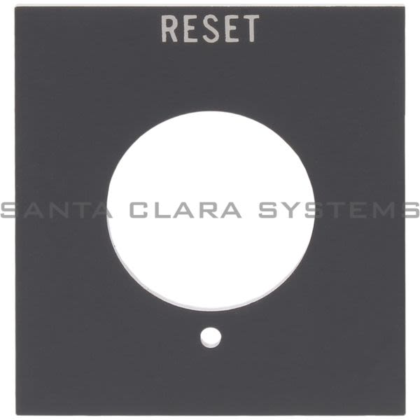 Allen Bradley 800H-Y38 Legend Plate Product Image