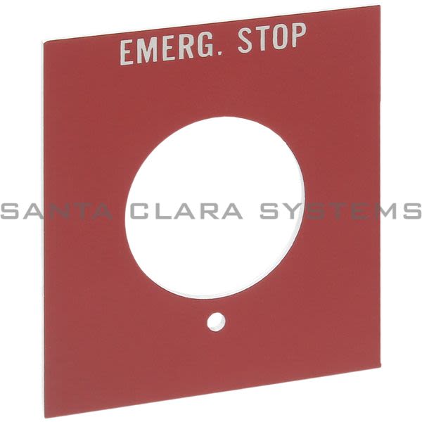 Allen Bradley 800H-Y4 Legend Plate Product Image