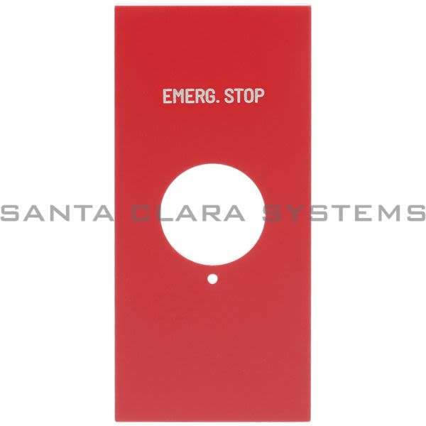 Allen Bradley 800H-Y4J Legend Plate Product Image