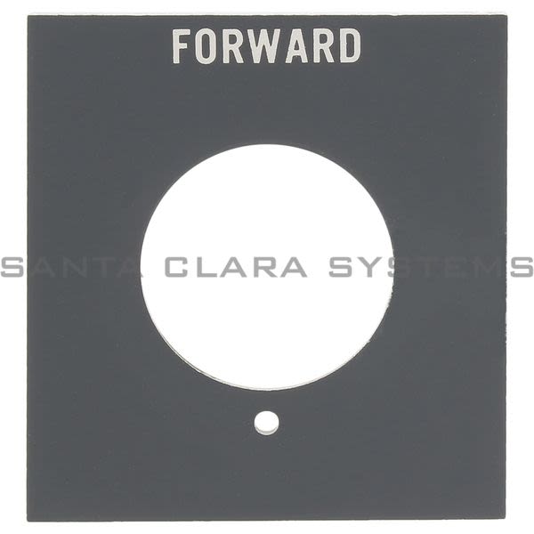 Allen Bradley 800H-Y8 Legend Plate | Forward Product Image