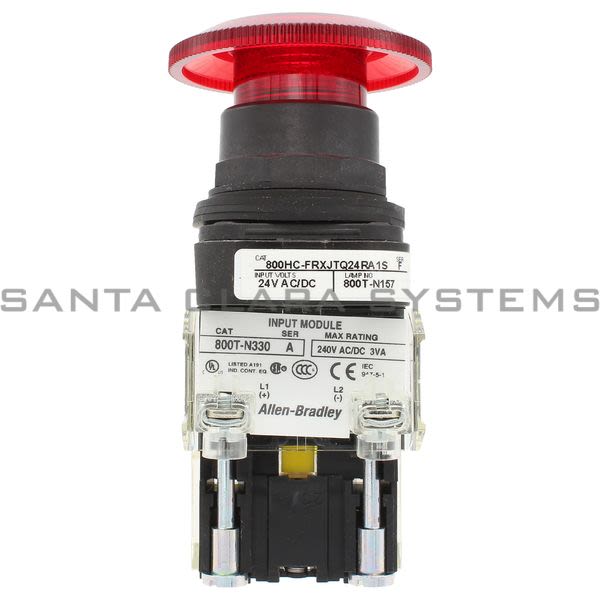 Allen Bradley 800HC-FRXJTQ24RA1S Pushbutton Product Image