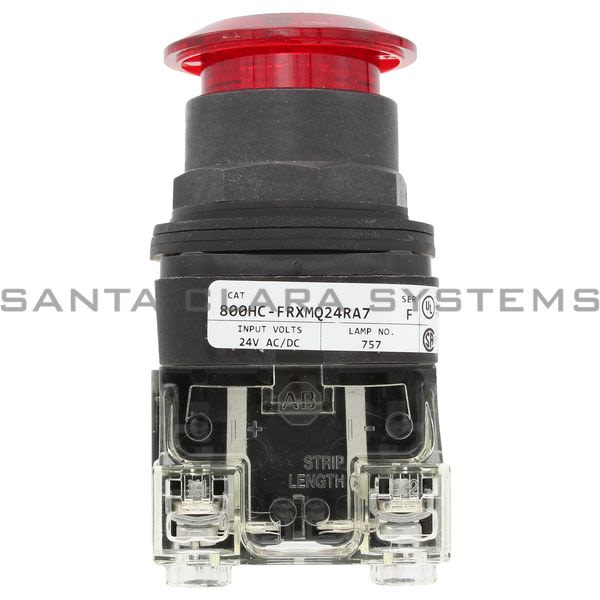 Allen Bradley 800HC-FRXMQ24RA7 Pushbutton Product Image