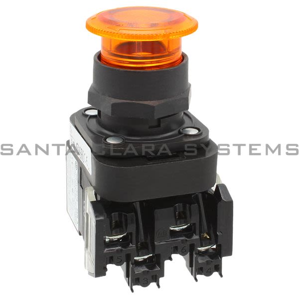 Allen Bradley 800HC-FRXTQH2AA1 Push Button Amber Product Image