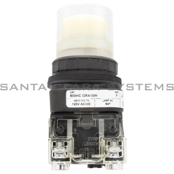 Allen Bradley 800HC-QRA10W Pushbutton Switch | Finger-Safe Product Image