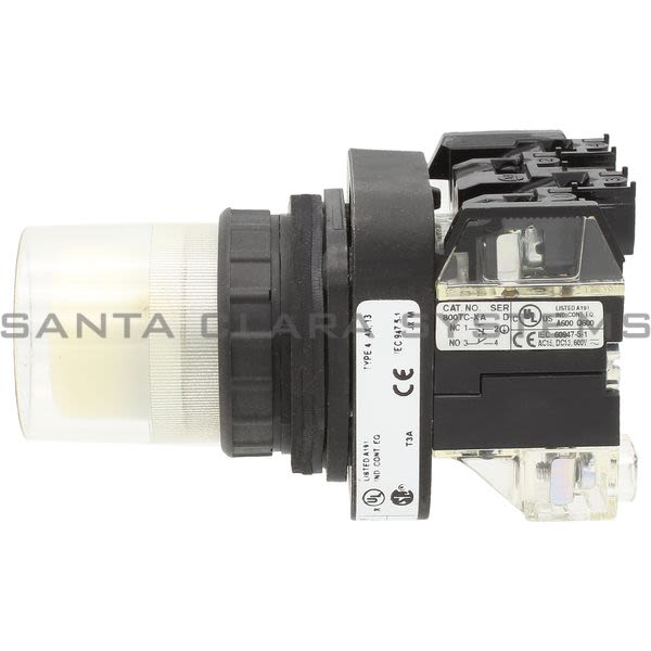 Allen Bradley 800HC-QRA10W Pushbutton Switch | Finger-Safe Product Image