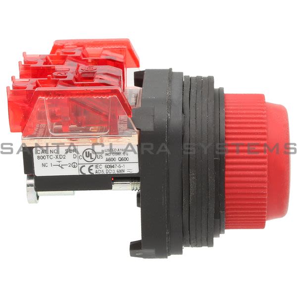 Allen Bradley 800HC-R6D2 Pushbutton | Finger Safe Product Image