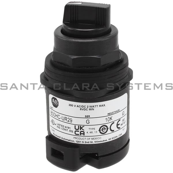 Allen Bradley 800HC-UR29 Potentiometer Product Image