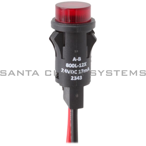 Allen Bradley 800L-12L24R Indicator Light | Red Product Image