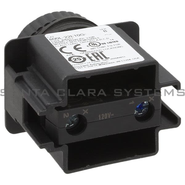Allen Bradley 800L-22L10G Indicator Light Product Image