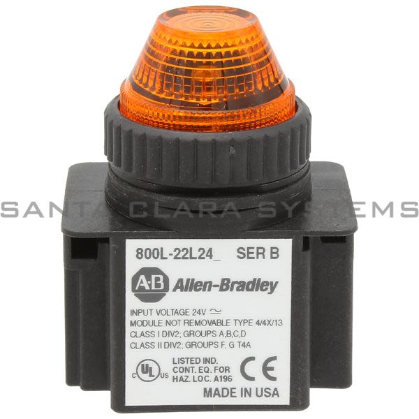 Allen Bradley 800L-22L24A  Indicator Light Product Image