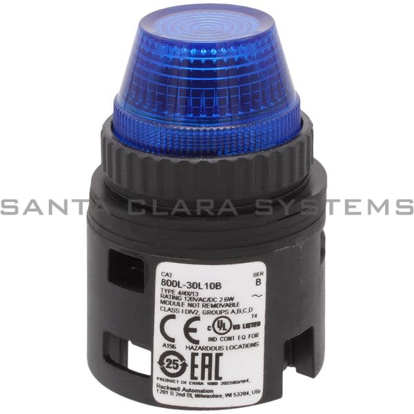 Allen Bradley 800L-30L10B Indicator Light Product Image
