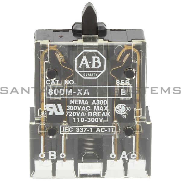 Allen Bradley 800M-XA Contact Block Product Image