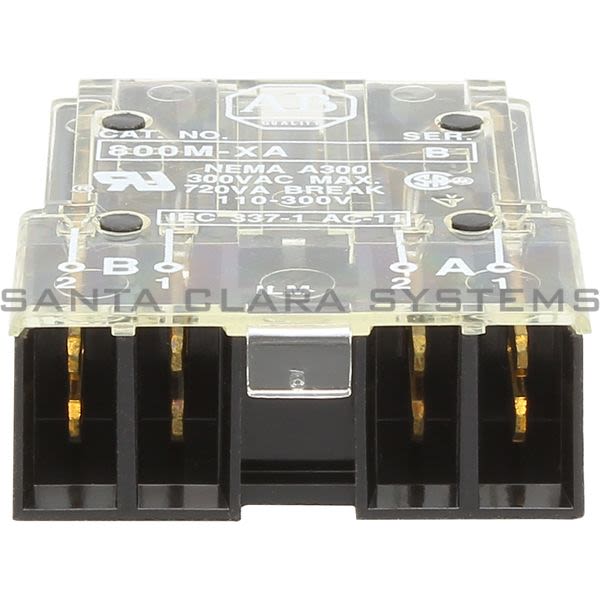 Allen Bradley 800M-XA Contact Block Product Image