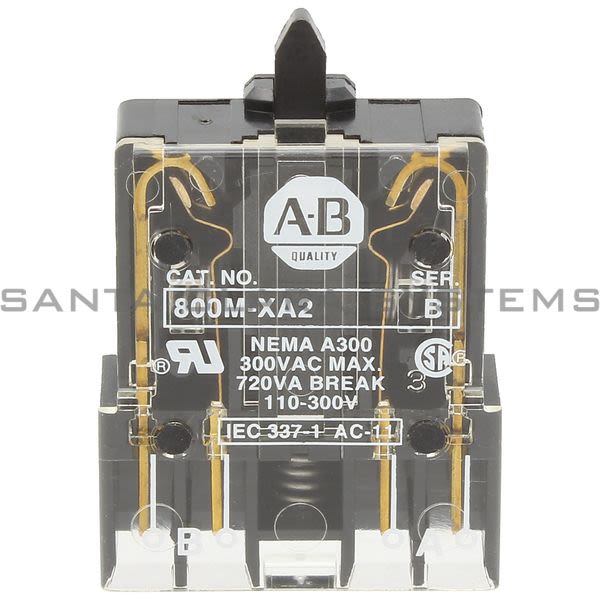 Allen Bradley 800M-XA2 Contact Block Product Image