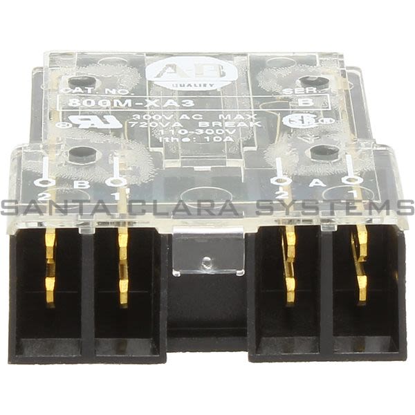 Allen Bradley 800M-XA3 Contact Block Product Image