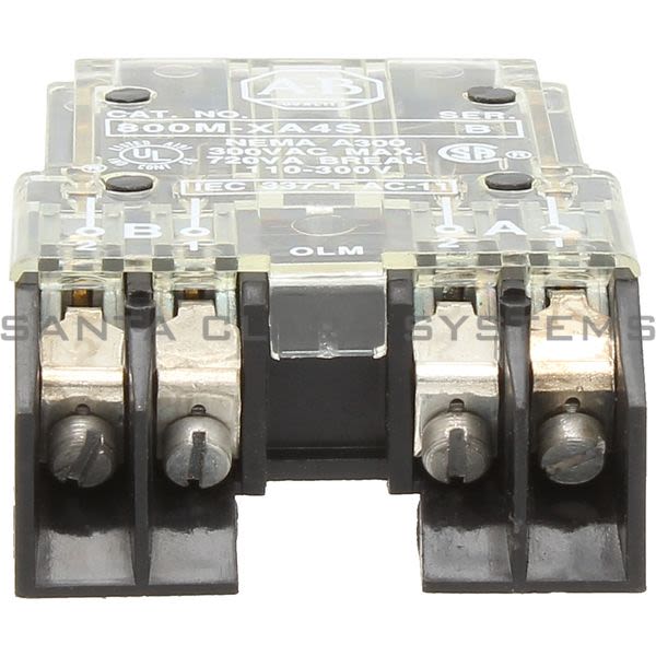 Allen Bradley 800M-XA4S Contact Block Product Image