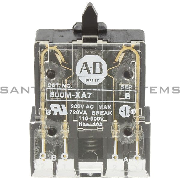 Allen Bradley 800M-XA7 Contact Block Product Image