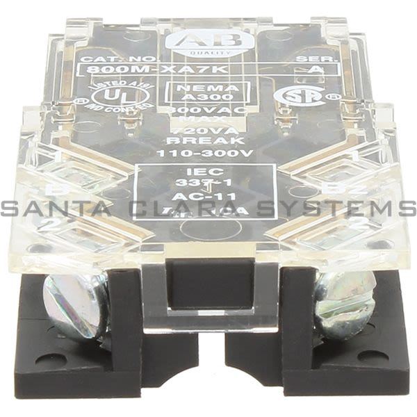 Allen Bradley 800M-XA7K Contact Block Product Image