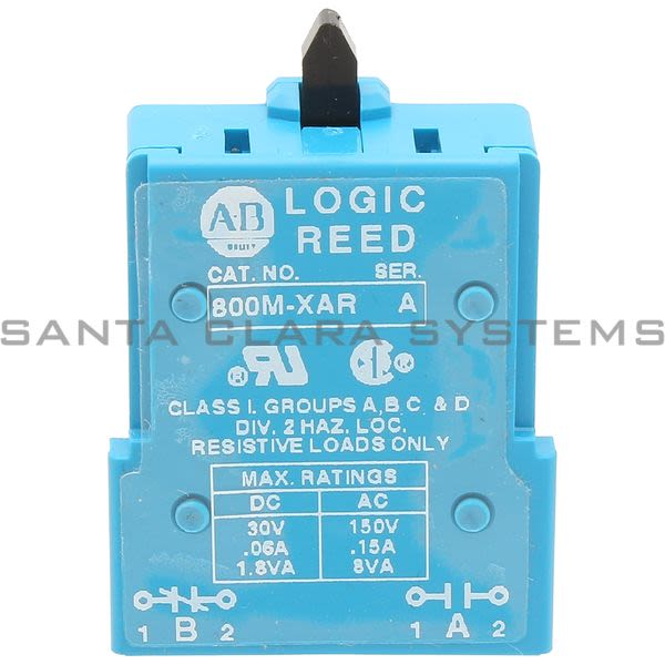 Allen Bradley 800M-XAR Contact Block Product Image