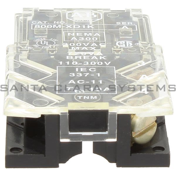 Allen Bradley 800M-XD1K Contact Block Product Image