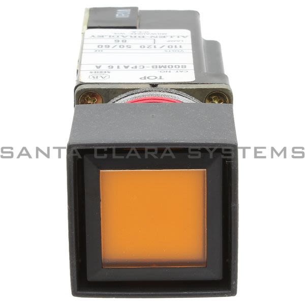 Allen Bradley 800MB-CPA16AD1 Small Square Pilot Light Product Image