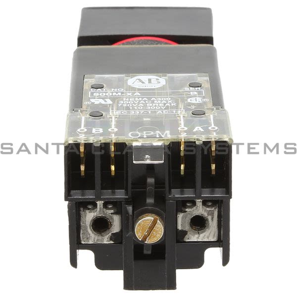 Allen Bradley 800MB-CPA16XA Small Square Illuminated Push Button Flush Head Product Image